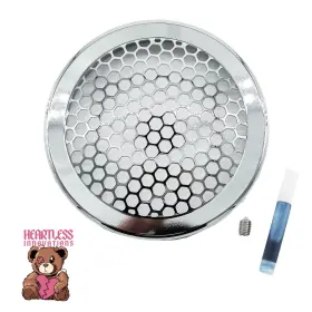 Heartlessinnovation 720595369589 Billet 4 Inch Turbo Inlet Guard Velocity Stack Adapter Bellmouth Intake Hex Us