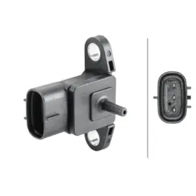 358152371 Hella Sensor Boost Pressure 3 Pin Connector Bolted