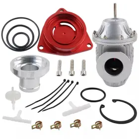 Rvc007-rd Hlyb-auto-parts Dv001-sl Blow Off Valve Ssqv Bov With Adapter Red For Honda Civic 1.5l Turbo 10th Gen 2016