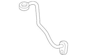 15530-6a0-a00 Honda Genuine Turbocharger Oil Line