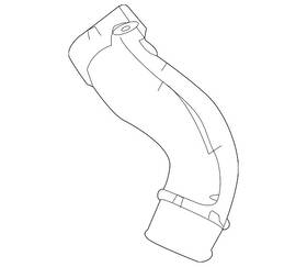 Honda 17281-rpy-g01 Genuine Turbocharger Outlet Tube