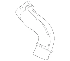 17281-rpy-g01 Honda Genuine Turbocharger Outlet Tube