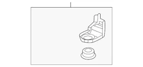 19702-64a-a00 Honda Genuine Inter-cooler Mount Bracket
