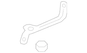 19702-6a0-a00 Honda Genuine Stay Assembly L Inter-cooler