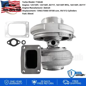 407370-5008s Honeywell Garrett Turbocharger For Detroit Diesel T18a40 Industrial 1.5 Truck Terex Marine 5103839