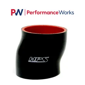 Htsoc-250-blk Hps 2-1/2 Inch Id 3 Length Silicone Offset Straight Coupler Hose High Temp 4-ply