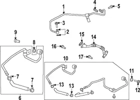 28240-3n610 Hyundai Genuine Turbocharger Oil Line