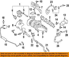 Hyundai Oem 282502gta1 15-16 Sonata Turbocharger Turbo-return Line