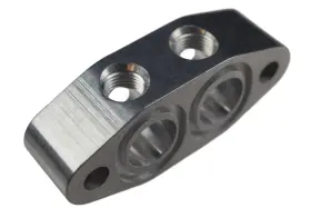 551591 Ict Billet Turbo Ls Oil Supply Adapter With Cooler