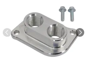 551701 Ict Billet Intercooler Water Manifold Adapter For Gm Chevrolet Ls