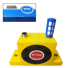 Kk-056755 Illusiyame Gt60 Turbine Type Vibrator Pneumatic Air Turbo Muffler For Hopper Shaking