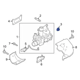 140949ba0a Infiniti Oe For Q50 2021-2024 Turbocharger Nut