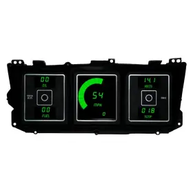 Dp1010g Intellitronix - Direct Fit Led Digital Gauge Panel Green