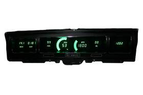 Intellitronix Dp1208g Led Digital Dash Kit 1968 Impala/caprice Green Includes S