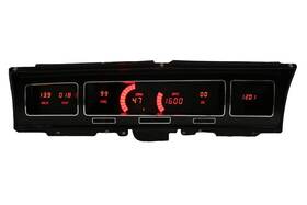 Intellitronix Dp1208r Led Digital Dash Kit 1968 Impala/caprice Red Includes Spe