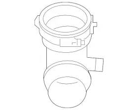 T2h39319 Jaguar Genuine 2018-2023 Xf F-type Elbow