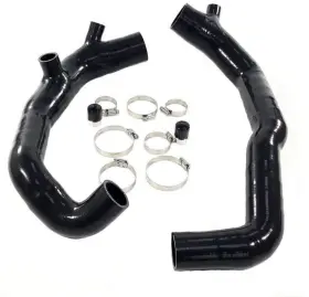 Al-ip-336-bkus Jdmpartshop Upgraded 2 Inch High Flow Turbo Inlet Pipe For Bmw 135i 335i 535i Xi 3.0l N54 Black