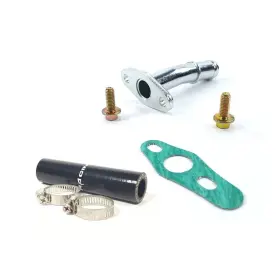 Al-tk-ad034rpus Jdmpartshop Oil Drain Return Hose Flange Fits Subaru Impreza Wrx Sti Forester Legacy 2.0 2.5