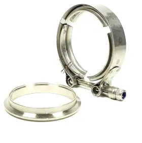 Al-vb-gt30us Jdmpartshop Turbo Outlet Flange Vband Clamps Kit For Gtx29 Gt30 Gtx30 Gt35 Gtx35 Gt40 Gtx4