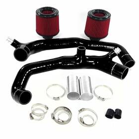 Jdmpartshop Tk29115 1.75 Inch Inlets 2.25 Dual Cone Air Filters For Bmw 135i 335i 535i Z4 N54 2006-2012