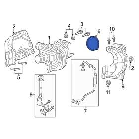 Jeep Oe 68445194aa For Compass 2023-2025 Turbocharger Gasket