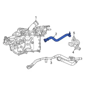 68475638aa Jeep Oe For Grand Cherokee 2022 Intercooler Hose