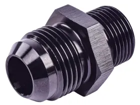 101327 Jegs An To Metric Adapter Fitting -10 Male 20mm X 1.5 Straight