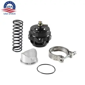 09020bk Jonjea Bv50 Series 50mm Blow Off Valve 6 Psi Spring Bov For Tial Q V-band Flange Black