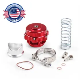 09020rd Jonjea Bv50 Series 50mm Blow Off Valve Bov For Tial Q V-band Flange 6 Psi Spring Red