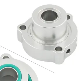 Kabusikikaisya-kawausa 550742592900 Turbo Blow Off Valve Bov Dump Adaptor Spacer For Audi A3 2.0t Fsi B7 Engine Silv