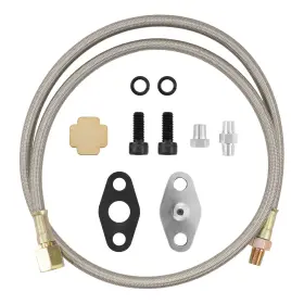 151163 Kac Fuel Injection Oil Supply Line Kit Fits T3 T4 T60 T61 T70 1/8 Pnt 90 Degree 41 Inch