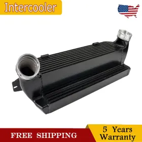 Kc2ncl00500 Kac Black Front Turbo Intercooler For Bmw E82 E88 135i 1m E90 E92 335i E89 Z4