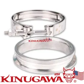 312-87008-120 Kinugawa Stainless Outlet V-band Flange For Garrett G Series G25 G30 G35 660 770 900 1050