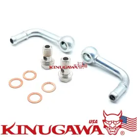 320-13049-006 Kinugawa Turbo Water Pipe 90 Deg M14x1.5 For Td05 Td06 Garrett Gt28 Gt30 Gt35 K03 K04