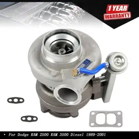 Tur758890i Labwork Hx40w T3 Diesel Turbo For Dodge Ram 2500 3500 1989-2001 5.9l Turbocharger