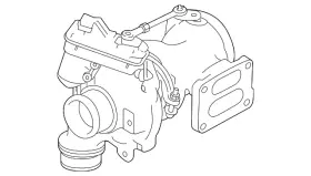 Lr116338 Land-rover Genuine Turbocharger