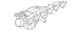 Lr180430 Land-rover Genuine Turbocharger