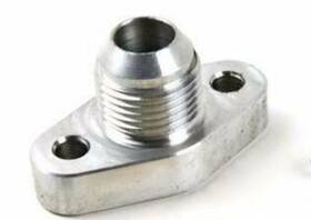 Maperformance 675505496032 Map Oil Drain Flange For Mhi Turbochargers 2003-2006 Mitsubishi Evo 8/9