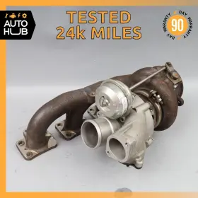 298490 Maserati Quattroporte M156 Gts Left Turbocharger Turbo Charger Manifold Oem 24k