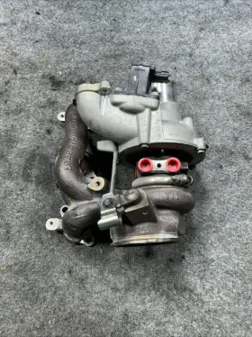 670002452 Maserati 14-17 Ghibli Front Left Driver Turbocharger Turbo 77k Oem H3