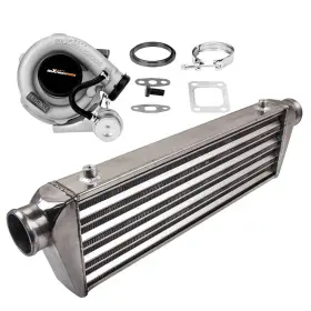 1kx3im Maxpeedingrods T3 4-bolt V-band Turbo T04e Turbocharger With Internal Wastegate