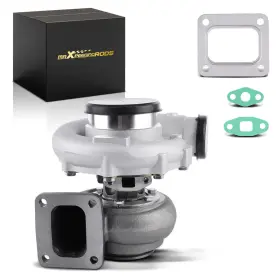 1y2h5z Maxpeedingrods Upgraded T76 Billet Turbo T4 V-band 0.8 0.96 A/r 500bhp Universal For V6 V8 Cars