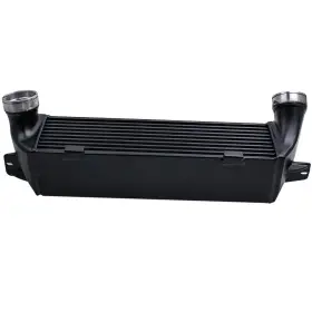 2x8ipg Maxpeedingrods Front Mount Intercooler Black For Bmw 135i E82 E88 335i E90 / E91 E92 E93