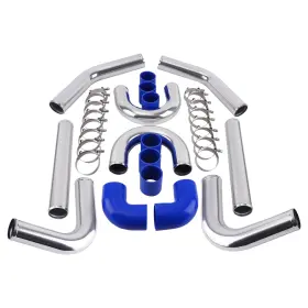 3ey15z Maxpeedingrods 2.5 Inch 64mm Universal Aluminum Intercooler Turbo Piping Kit Silicone Clamp