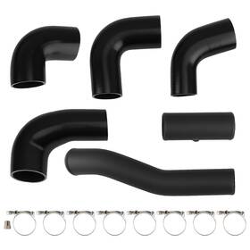 Maxpeedingrods 5f921y Aluminum Charge Pipe Kit For Mini Cooper S R55-r61 All Models 2005-2016 Black
