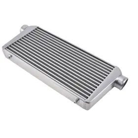 Htn6dm Maxpeedingrods Aluminum Universal Tube And Fin Intercooler 24 Inch X 12 3 600 300 76mm