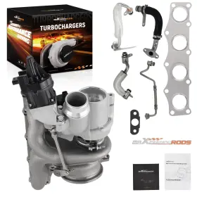 K0w4qm Maxpeedingrods Turbo And Coolant Oil Line Tube Set For Bmw 2.0l Z4 X3 X1 528i Xdrive 245bhp 16v
