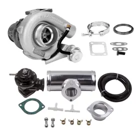 Turbo.63 Maxpeedingrods Lm2hoa T3 T04e V-band Turbocharger A/r 1x Type-rs 2.5 Inch Flange Pipe Adapter