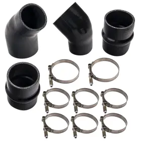 Luc8wi Maxpeedingrods Heavy Duty Silicone Intercooler Boot Kits For Dodge Ram 94-02 Pickup 5.9l Diesel