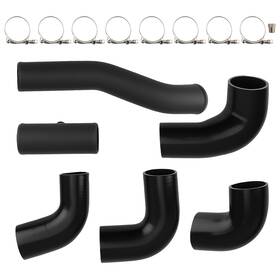 Maxpeedingrods N5lf2h Black Aluminum Charge Pipe Kit For Mini Cooper S R55 R56 R57 Jcw Models 2005-15